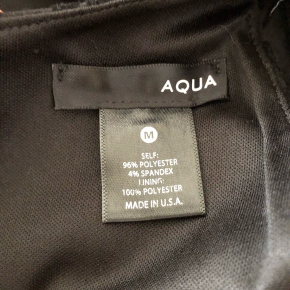 Aqua Black Dress (M) - Picture 3 of 4